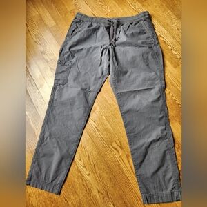 Lands End Gray Cargo Pants